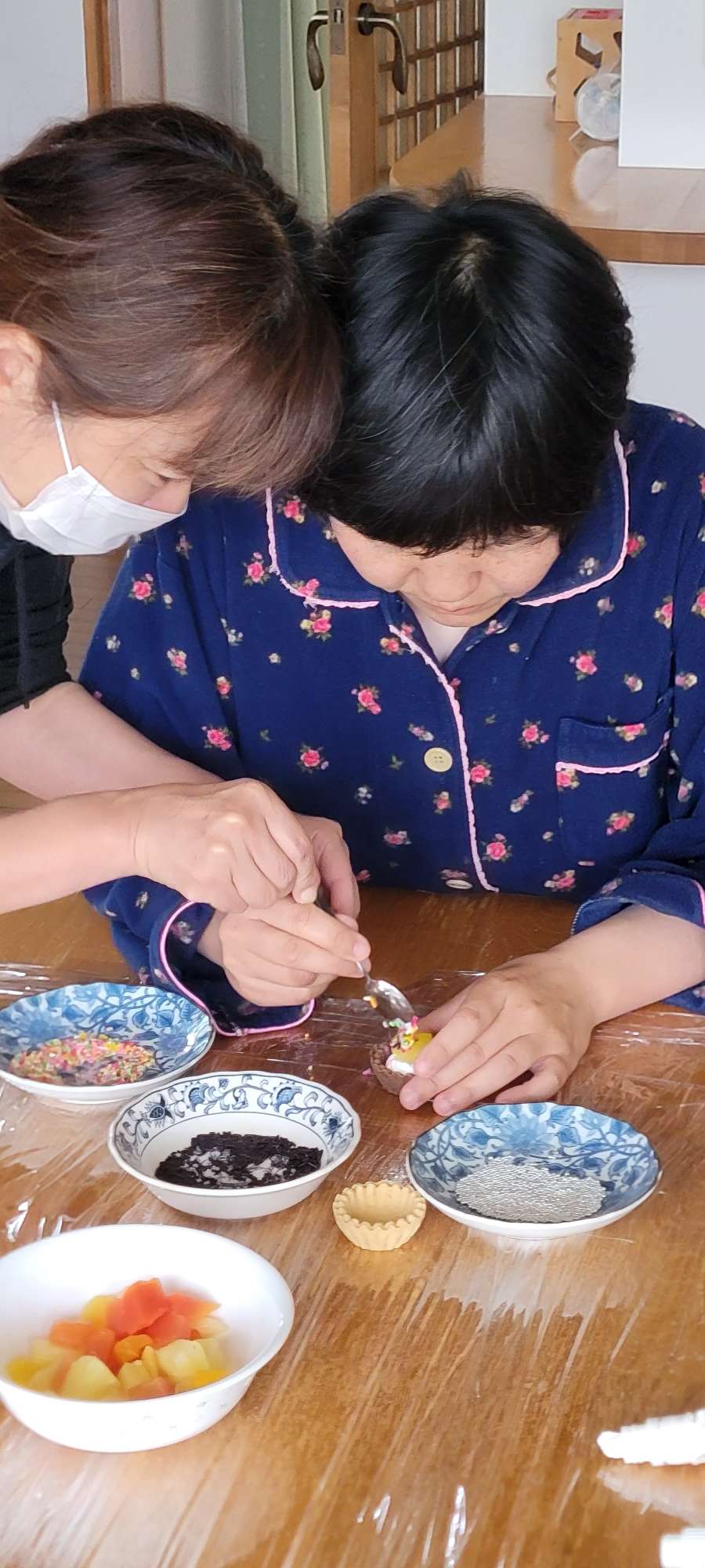 休日のお菓子作り