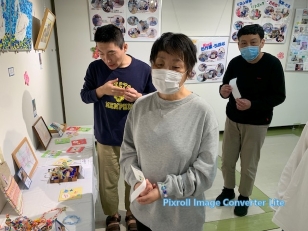 作品展を開催し、世間へはくちょう利用者の作品を発信しています！