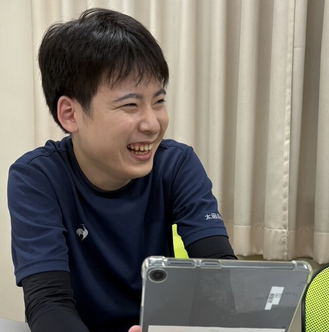 高陽寮。新人職員からの一言。