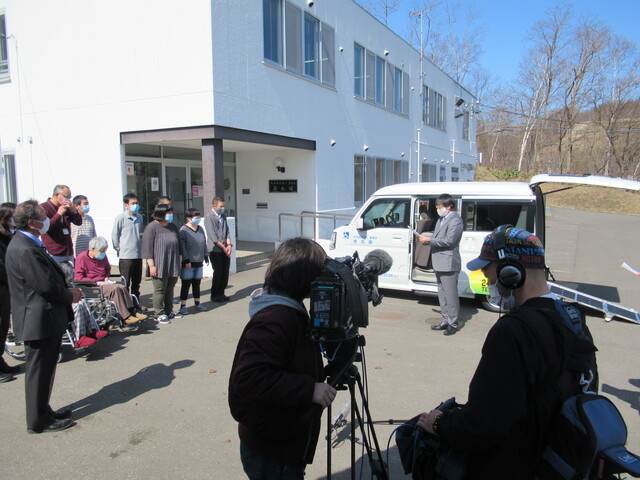 TV取材のひとこま