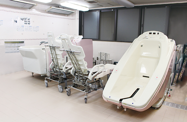 介護老人保健施設オアシスの特殊浴槽