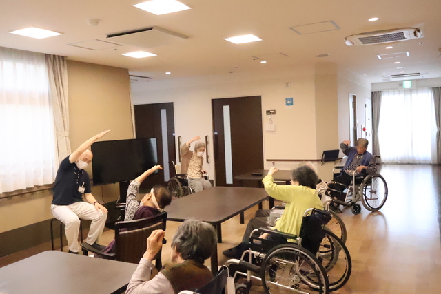 集団体操の様子