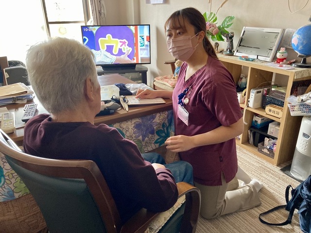 訪問看護　お客様宅