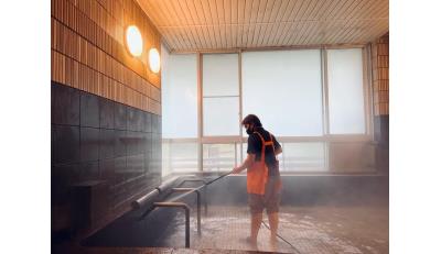 高圧洗浄機できれいになるのは気持ちがいいです♪