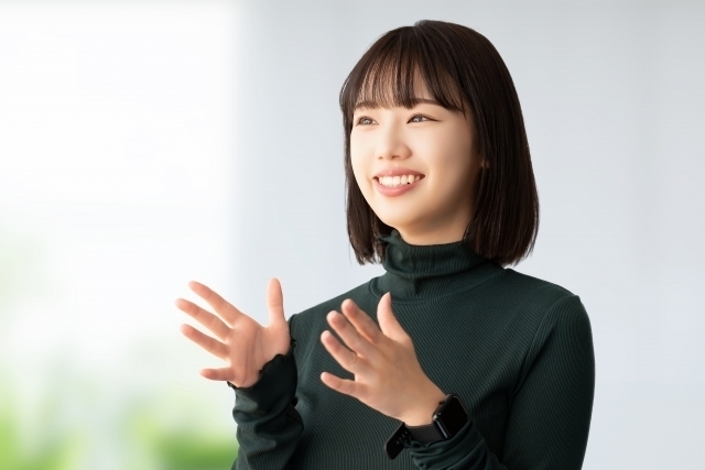 介護　面接　オフィスカジュアル